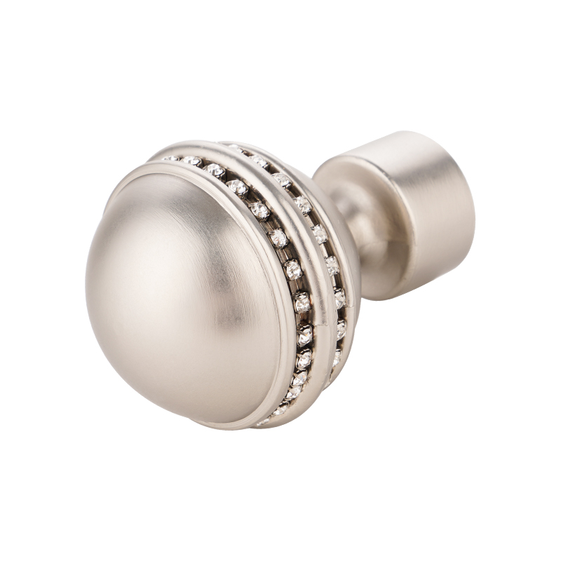 Finial tirai perekat berlian