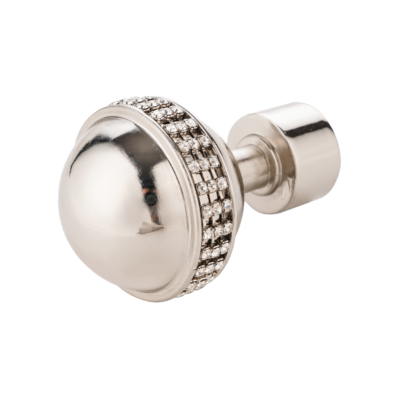 Finial tirai perekat berlian