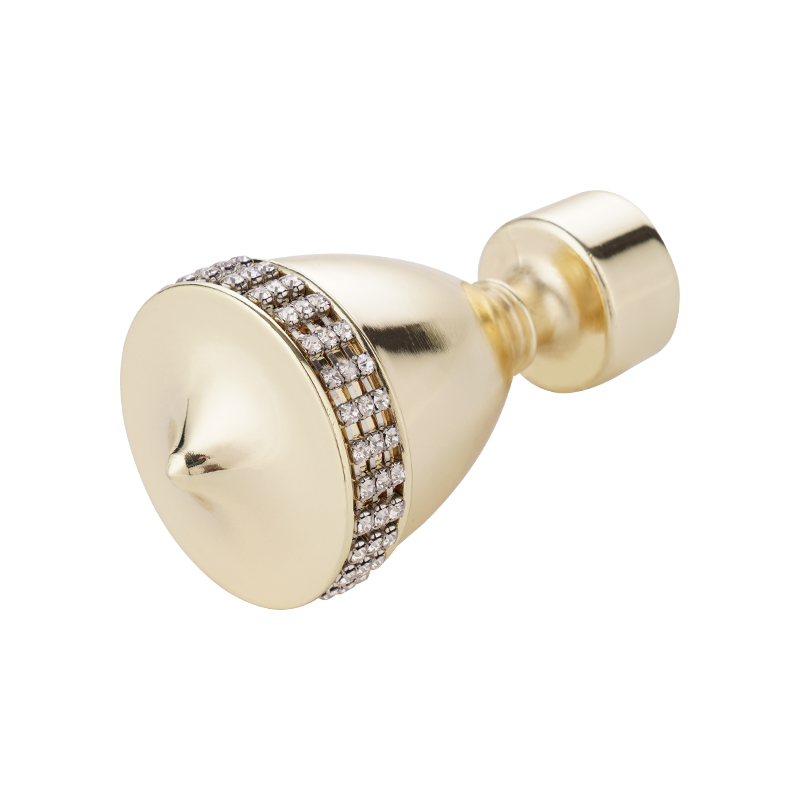 Finial tirai perekat berlian