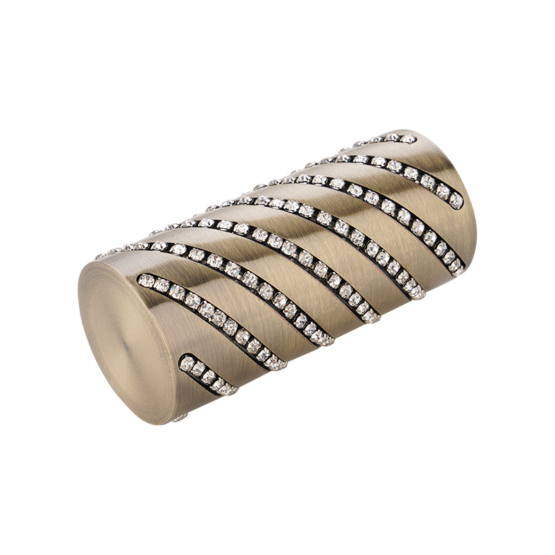 Finial tirai perekat berlian