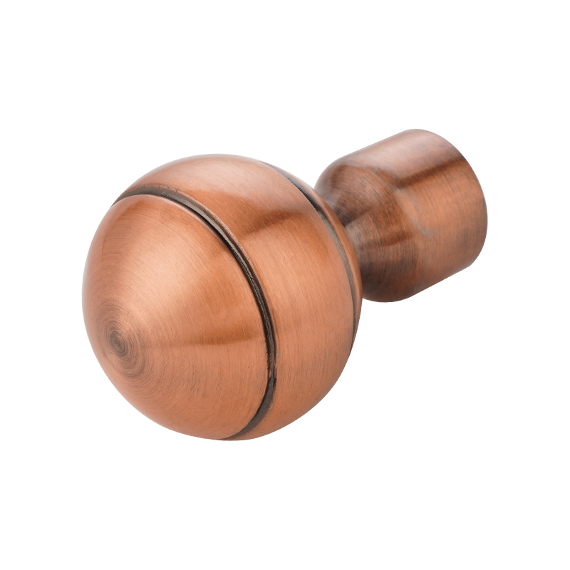 Batang tirai finial bola