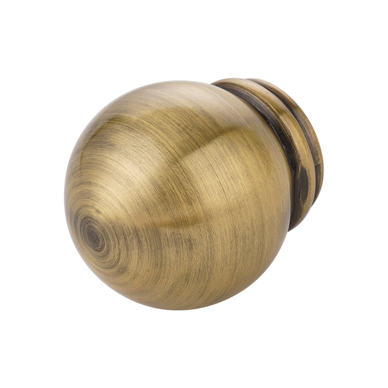 Batang tirai finial bola