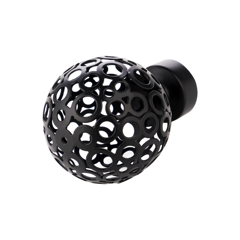 Batang tirai finial bola