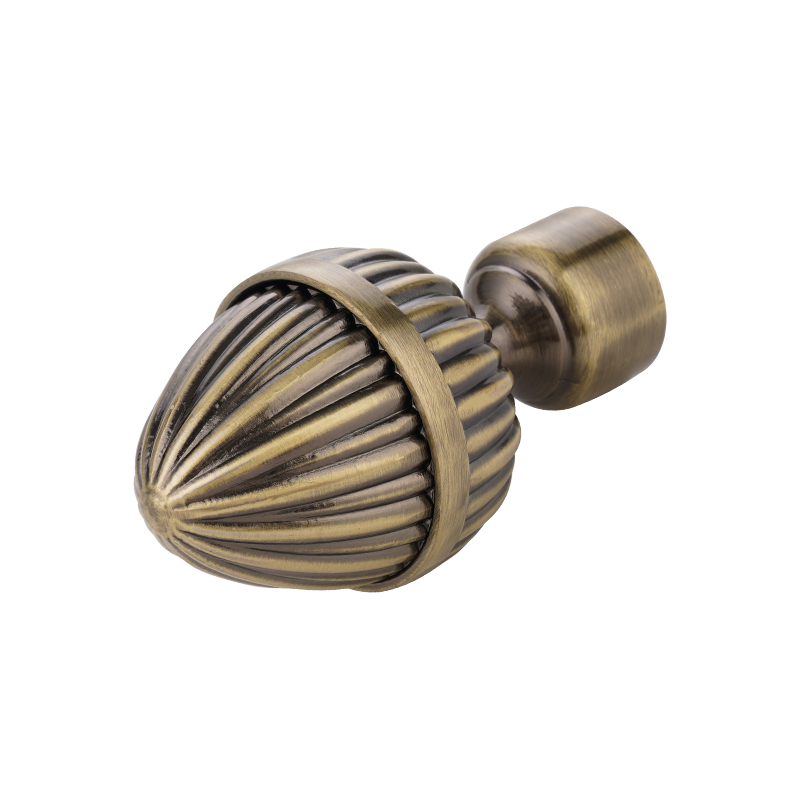 Batang tirai finial bola