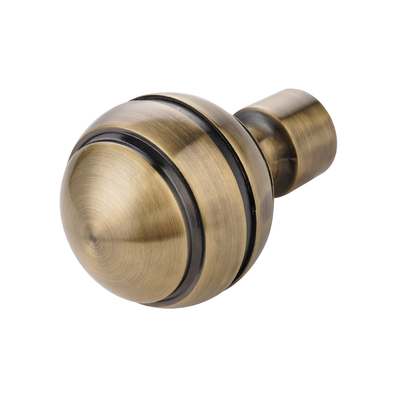 Batang tirai finial bola